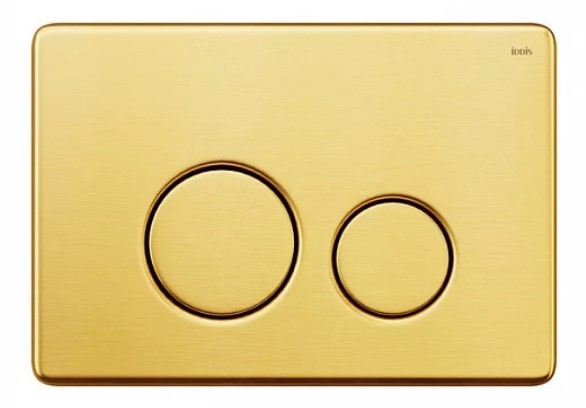 Клавиша смыва, универсальная, золото, UNS01GGi77, IDDIS Клавиша смыва, универсальная, золото, UNS01GGi77, IDDIS
