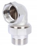 Американка угловая   1/2" гш STOUT