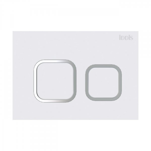 Клавиша смыва, универсальная, белая, IDDIS UNI40MWi77 Клавиша смыва, универсальная, белая, IDDIS UNI40MWi77