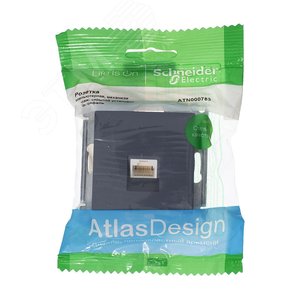 RJ-45 розетка ГРИФЕЛЬ ATLASDESIGN интернет розетка RJ-45 розетка ГРИФЕЛЬ ATLASDESIGN интернет розетка