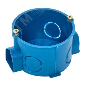 Коробка установочная КМТ-010-002 для твердых стен 60х40 полипропилен синяя IP20 PROxima (plc-kmt-010-002) Коробка установочная КМТ-010-002 для твердых стен 60х40 полипропилен синяя IP20 PROxima (plc-kmt-010-002)