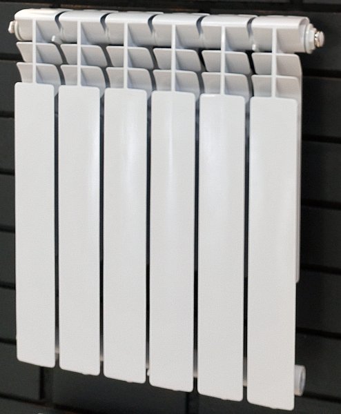 Радиатор ROMMER Optima алюмин. 500/80/ 6 Радиатор ROMMER Optima алюмин. 500/80/ 6