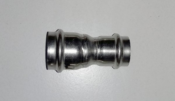 Муфта  нерж. сталь 22х28 Муфта  нерж. сталь 22х28