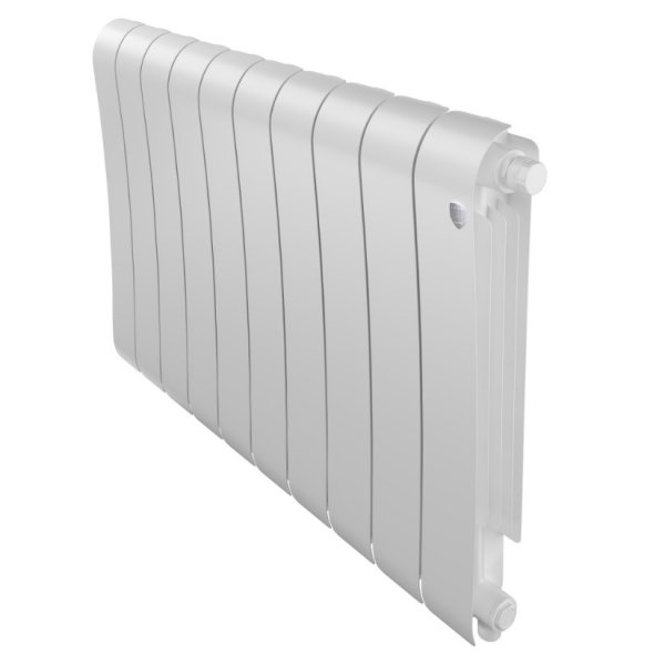 Радиатор биметаллический Royal Thermo Infinity 500 Bianco Traffico VR80 - 10 секц. (нижнее, правое) Радиатор биметаллический Royal Thermo Infinity 500 Bianco Traffico VR80 - 10 секц. (нижнее, правое)