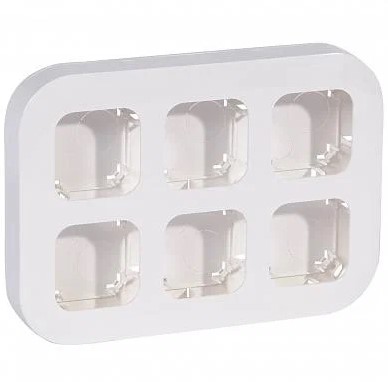 Рамка 4 поста для наружного монтажа белая 782294 Legrand Рамка 4 поста для наружного монтажа белая 782294 Legrand