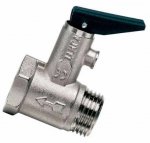 Клапан для водонагревателя 1/2" Itap   ( 8,5 бар с ручным спуском)