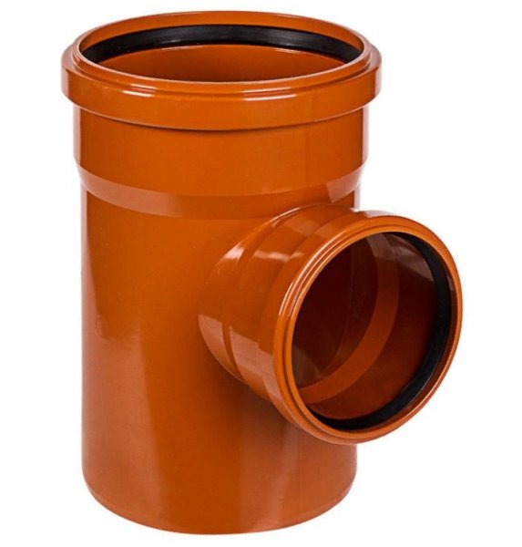 Тройник наруж 315*110/87 ПВХ Тройник наруж 315*110/87 ПВХ