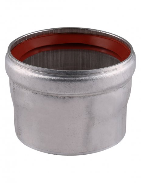 STOUT Элемент дымохода адаптер M-F Д 60 L=47 STOUT Элемент дымохода адаптер M-F Д 60 L=47