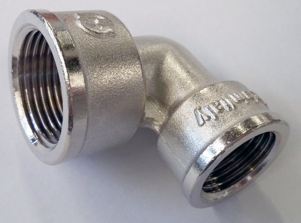 Угольник 3/4" х 1/2" гг STOUT Угольник 3/4" х 1/2" гг STOUT