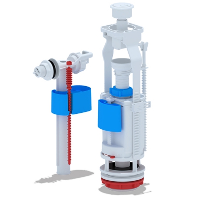 Арматура д/бачка АНИпласт WC6050 АНИ бок/подв. (1 режим) Арматура д/бачка АНИпласт WC6050 АНИ бок/подв. (1 режим)
