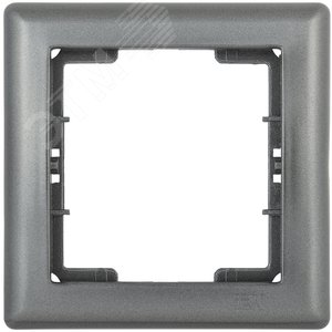 BOLERO рамка АНТРАЦИТ 1 элемент BOLERO рамка АНТРАЦИТ 1 элемент