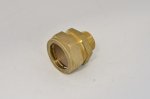 Муфта из латуни для соединения гофротрубы DN 20 3/4" НР Муфта из латуни для соединения гофротрубы DN 20 3/4" НР