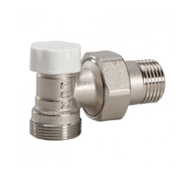 Блок-кран угловой 1/2" д/рад х M24x19 DS 132 LUXOR Блок-кран угловой 1/2" д/рад х M24x19 DS 132 LUXOR