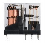 Реле РП slim 22/2 5A 24В DC AVERES EKF rps-22-2-24DC Реле РП slim 22/2 5A 24В DC AVERES EKF rps-22-2-24DC