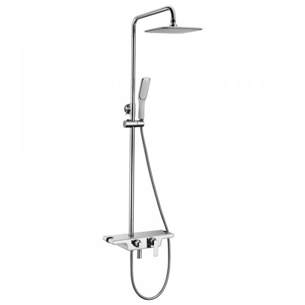 LM7006C Смеситель для душа с верх. душ. лейкой "Тропический дождь", 1-ф.лейка, поворотн.излив, хром LEMARK LM7006C Смеситель для душа с верх. душ. лейкой "Тропический дождь", 1-ф.лейка, поворотн.излив, хром LEMARK