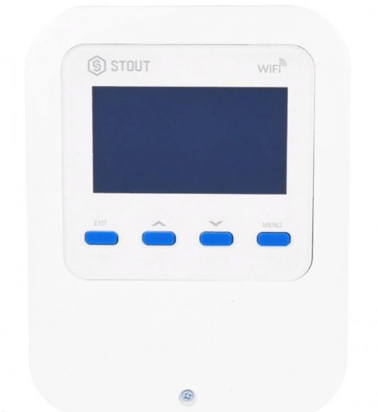 Регулятор WIFI для управления беспроводными электрическими приводами, ST-8s WIFI, черный STOUT Регулятор WIFI для управления беспроводными электрическими приводами, ST-8s WIFI, черный STOUT