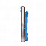 Насос скважинный Aquario ASP 1.8E-25-90  3,5" (550Вт, кабель 25м)  H= 30 м Q=3,6 м³/час