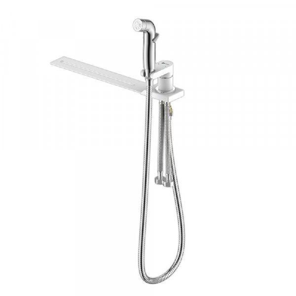 LM7170CW  Смеситель с гигиеническим душем, устанавливаемый на унитаз, хром/белый   LEMARK LM7170CW  Смеситель с гигиеническим душем, устанавливаемый на унитаз, хром/белый   LEMARK