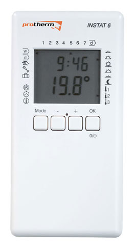 Protherm Комнатный регулятор программ Instat 6 Protherm Комнатный регулятор программ Instat 6