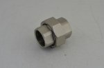 Американка прямая   1/2" гг STOUT (никель)