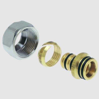 Евроконус 16х2,2х3/4 соединение для труб сшитого полиэтилена TIM Евроконус 16х2,2х3/4 соединение для труб сшитого полиэтилена TIM