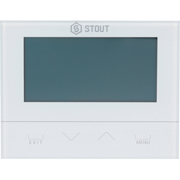 Проводной комнатный двухпозиционный регулятор ST-292v3, белый STOUT Проводной комнатный двухпозиционный регулятор ST-292v3, белый STOUT