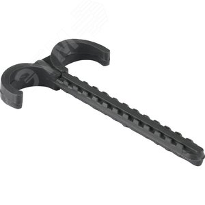 Дюбель-крюк двойной для труб д.32мм, длина 80мм Дюбель-крюк двойной для труб д.32мм, длина 80мм