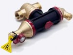 Сепаратор  воздуха и грязи Flamcovent Clean Smart      3/4" в.р.- 1" н.р.  TIM