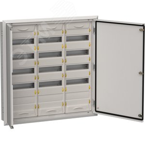 Щит распределительный Корпус металлический ЩРв-180 (3х60) 880х885х130мм IP31 серый (две двери) TI5-50-V-3X060-31-7035 IEK Щит распределительный Корпус металлический ЩРв-180 (3х60) 880х885х130мм IP31 серый (две двери) TI5-50-V-3X060-31-7035 IEK