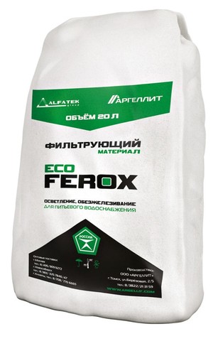 Наполнитель EcoFerox (20л, 13кг) Наполнитель EcoFerox (20л, 13кг)