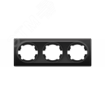 FLORENCE рамка   ЧЕРНЫЙ   3 элемента