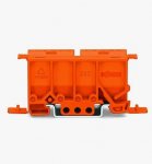 Клемма WAGO (222-500) Адаптер DIN монтажный для клемм серии 222 / СМК 222 Клемма WAGO (222-500) Адаптер DIN монтажный для клемм серии 222 / СМК 222