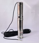 Насос скважинный ETERNA  SPM2- 30 (Глубина погр. 60м, напор max 30 м, диаметр 4", кабель 20м)