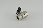 Кран шаровой 1/2" гг бабочка полнопроходной STOUT Кран шаровой 1/2" гг бабочка полнопроходной STOUT