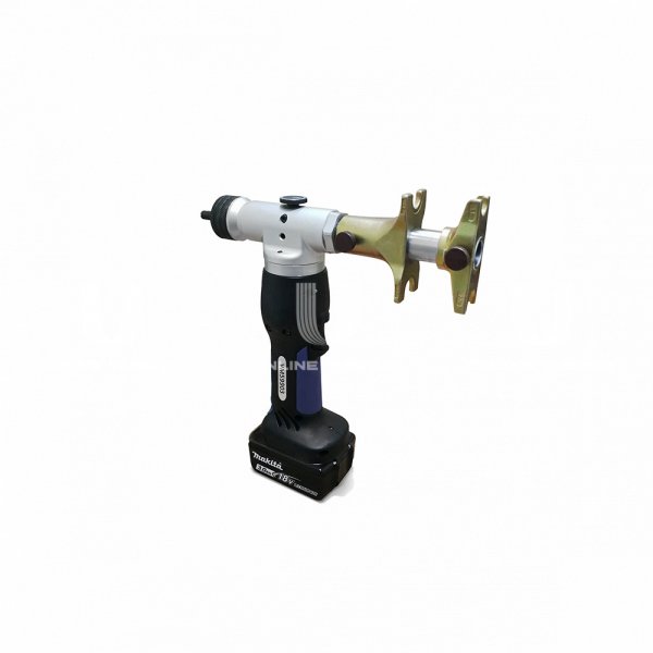 Комбинированный аккумуляторный инструмент для расширения труб и запрессовки надвижных гильз Комбинированный аккумуляторный инструмент для расширения труб и запрессовки надвижных гильз