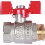 Кран шаровой 3/4" гш бабочка (никель) ROMMER Кран шаровой 3/4" гш бабочка (никель) ROMMER