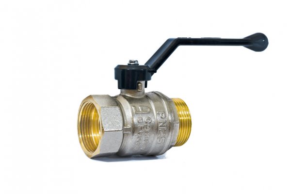 Кран шаровой 1 1/4" гш ручка (никель) LD Кран шаровой 1 1/4" гш ручка (никель) LD