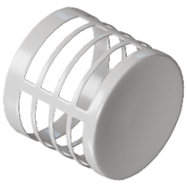 ROMMER Наконечник белый D80 (алюминий) ROMMER Наконечник белый D80 (алюминий)