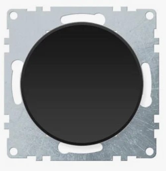 Выключатель 1 клавиша ЧЕРНЫЙ FLORENCE Выключатель 1 клавиша ЧЕРНЫЙ FLORENCE