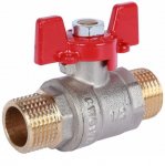 Кран шаровой    1/2" шш бабочка ROMMER