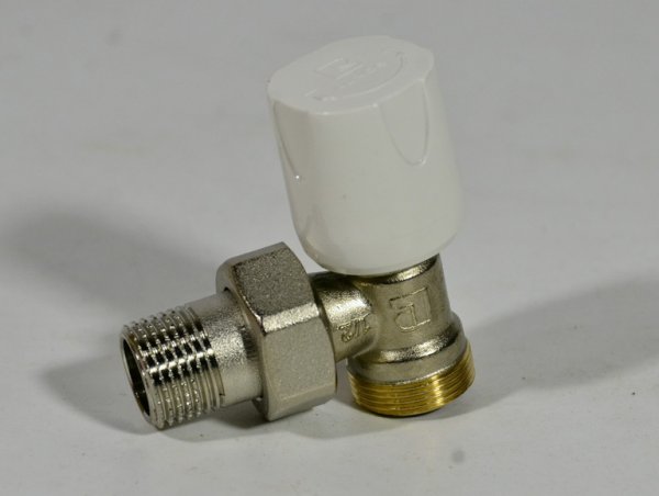 Вентиль угловой 1/2" д/рад х M24x19 RS112  LUXOR Вентиль угловой 1/2" д/рад х M24x19 RS112  LUXOR