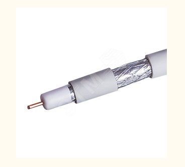 RG-6 Кабель белый CCS 1.02 оплетка 21% AL / внутренний (RG-6/64 ССS) 75Ом до 900 МГц RG-6 Кабель белый CCS 1.02 оплетка 21% AL / внутренний (RG-6/64 ССS) 75Ом до 900 МГц