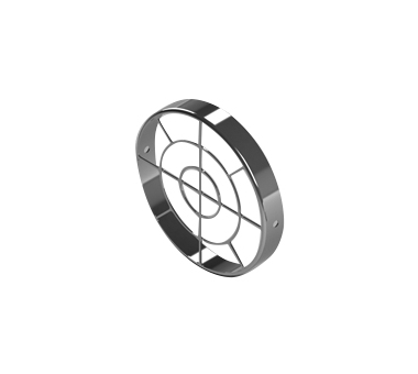 STOUT Элемент дымохода решетка из нержавеющей стали Ø80 для воздухоподводящей трубы STOUT Элемент дымохода решетка из нержавеющей стали Ø80 для воздухоподводящей трубы