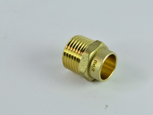 Муфта Н-пайка 15х 1/2" (медь) Муфта Н-пайка 15х 1/2" (медь)