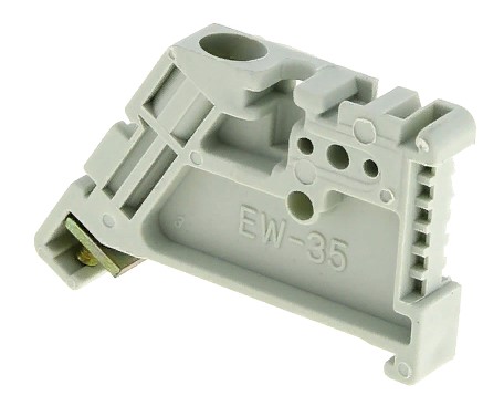 Ограничитель - Зажим на DIN-рейку пластиковый EW (ahdw-ew) Ограничитель - Зажим на DIN-рейку пластиковый EW (ahdw-ew)