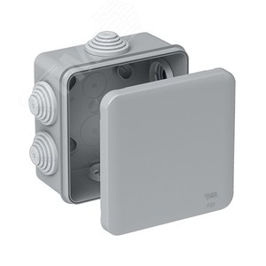 Коробка распределительная 100х100х50мм IP55 серая (IMT35091) Коробка распределительная 100х100х50мм IP55 серая (IMT35091)