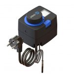 Сервопривод с датчиком для фиксированной регулировки температуры 230V STOUT Сервопривод с датчиком для фиксированной регулировки температуры 230V STOUT