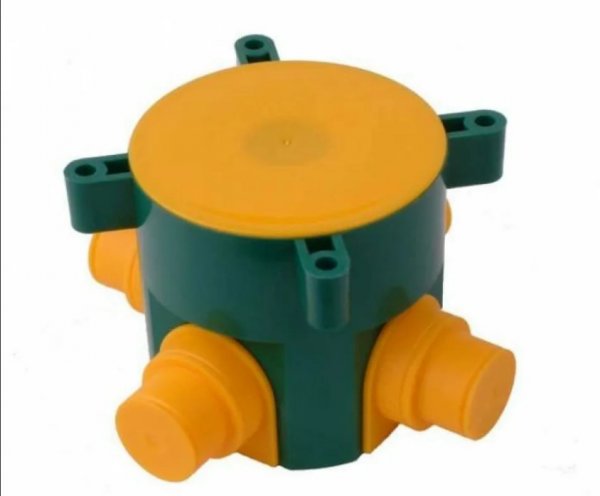 Коробка установочная 70х72мм в бетон пластиковые лапки КУ1301 HEGEL Коробка установочная 70х72мм в бетон пластиковые лапки КУ1301 HEGEL