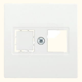 Накладка компьютерная RJ45 Cat5e/6 BOLERO белый Накладка компьютерная RJ45 Cat5e/6 BOLERO белый