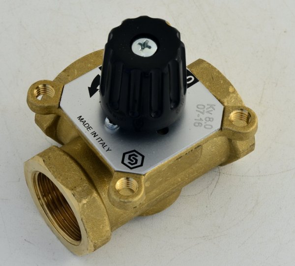 Клапан 3-Ходовой смесительный 1" KVs 8 STOUT Клапан 3-Ходовой смесительный 1" KVs 8 STOUT